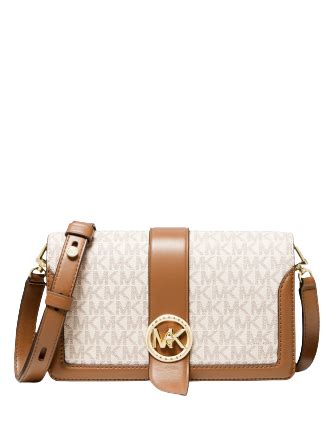 michael michael kors signature charm triple gusset crossbody|Michael Kors Crossbody Bags .